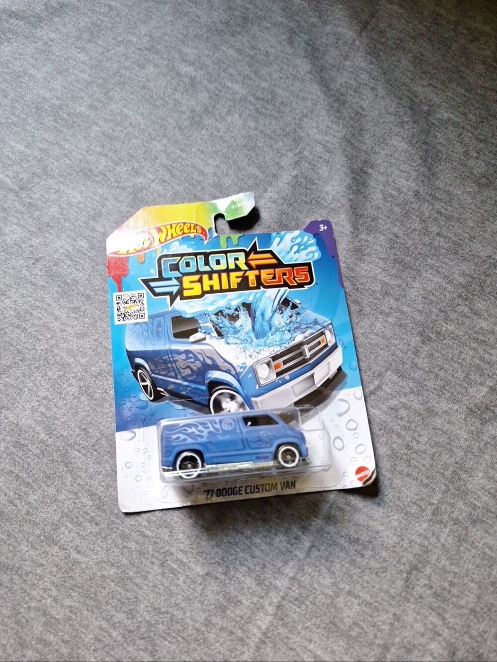Color Shifters Blue '77 Dodge Custom Van - Kids Toy